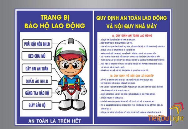 Các loại biển nội quy phổ biến