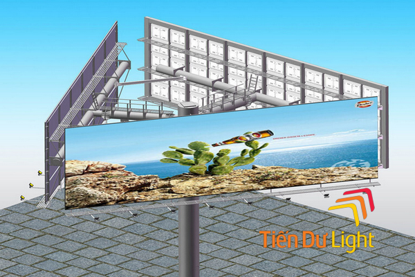 Giá biển quảng cáo 3 mặt chi tiết