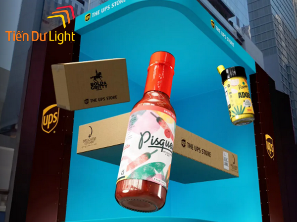 Ứng dụng của biển quảng cáo 3d