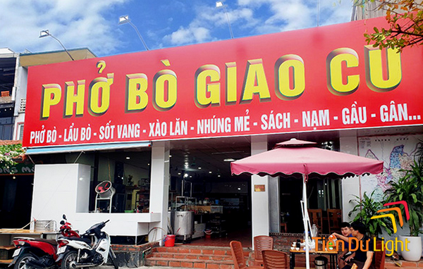 Tham khảo biển quảng cáo bún phở đẹp, ấn tượng