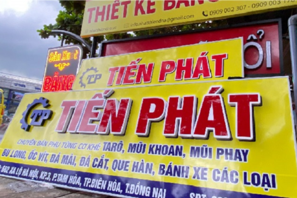 Biển quảng cáo cơ khí là gì?