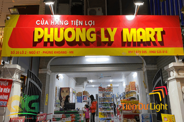 Đặc điểm của biển quảng cáo cửa hàng