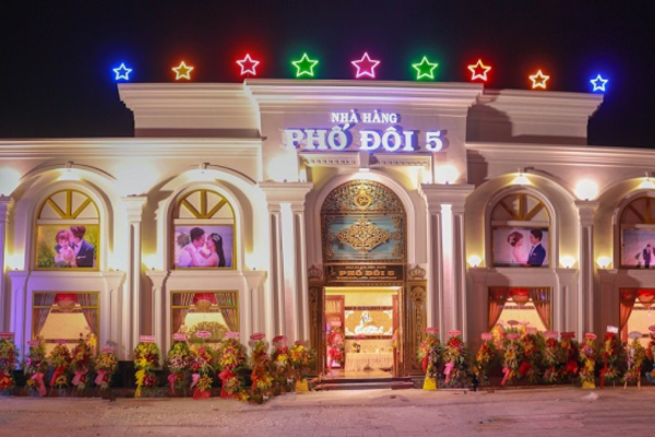 Mẫu biển quảng cáo dịch vụ cưới hỏi đẹp