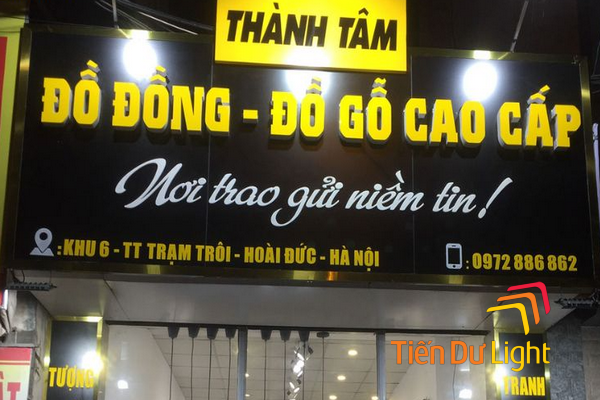 Tham khảo biển quảng cáo đồ gỗ đẹp, bắt mắt