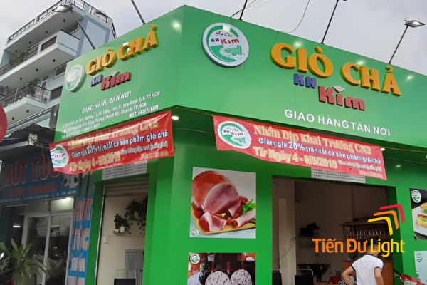 Mẫu biển giò chả đẹp