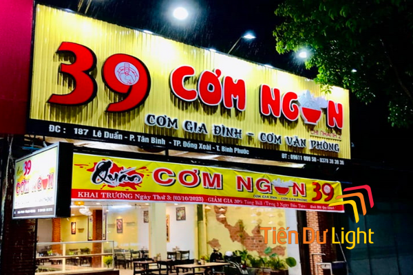 Làm biển quảng cáo hiện đại đẹp, hiện đại
