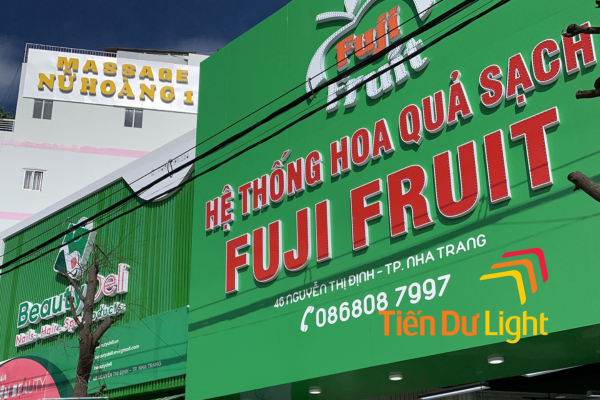 Mẫu biển quảng cáo alu chữ nổi 