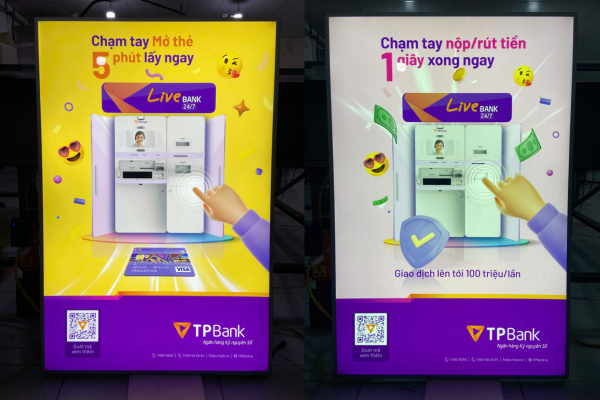 Hộp đèn siêu mỏng rút cạnh