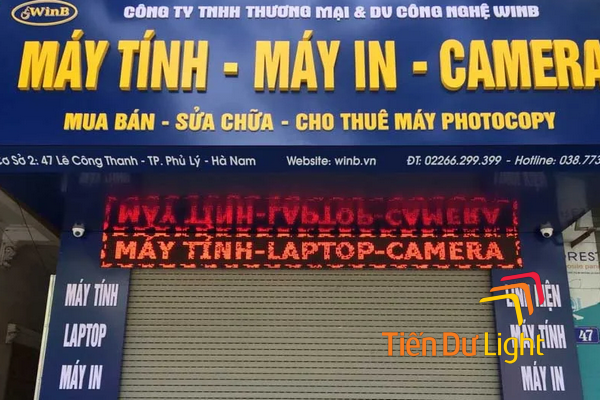 Tham khảo mẫu biển quảng cáo lắp đặt camera