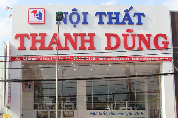 Biển quảng cáo chữ nổi cửa hàng nội thất