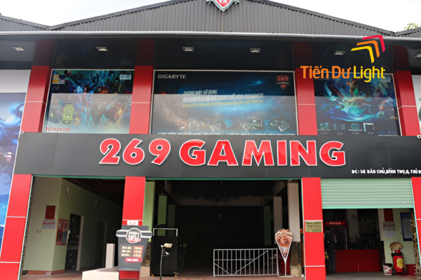 Biển quảng cáo quán game đa dạng thiết kế