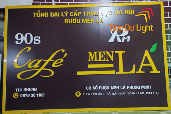 Thi công biển quảng cáo rượu uy tín, giá tốt