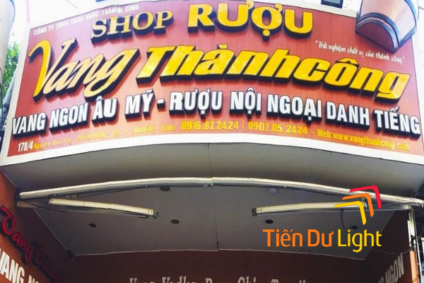 Biển quảng cáo rượu đẹp, ấn tượng