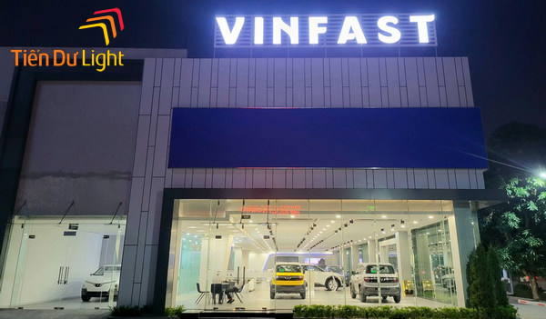 Tiến Dư Light - Đơn vị thi công biển quảng cáo showroom ô tô uy tín