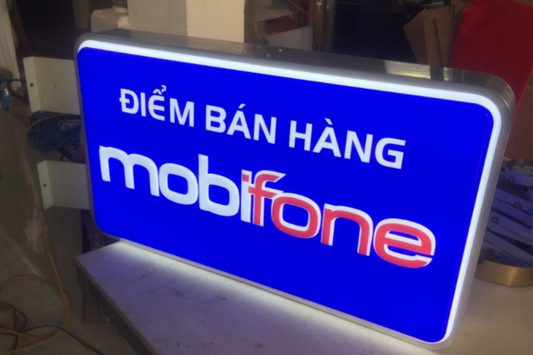 Biển hộp đèn hút nổi