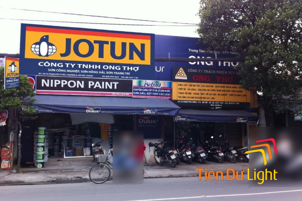 Làm biển quảng cáo sơn dulux đẹp, ấn tượng