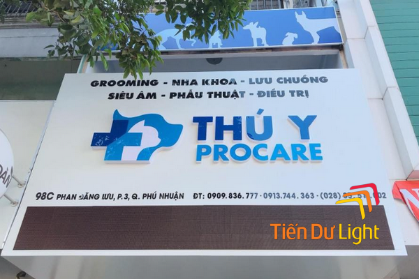 Có đa dạng các loại biển quảng cáo thuốc thú y đẹp