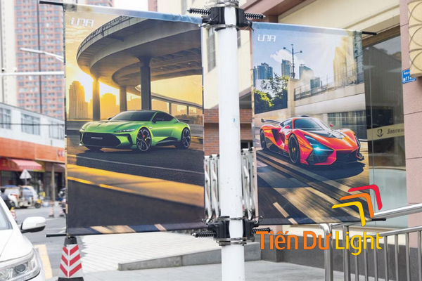 Biển quảng cáo treo cột điện là gì? Từ A - Z những điều cần biết