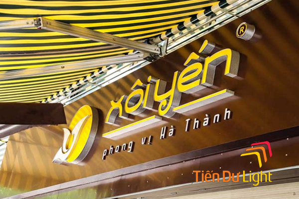 Mẫu biển quảng cáo xôi yến đẹp, ấn tượng