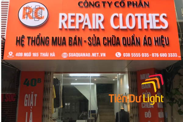 Biển sửa quần áo