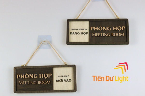 Biển treo cửa gỗ