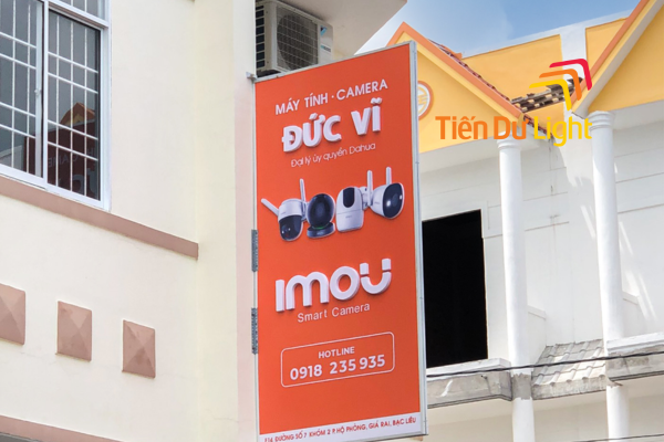 Biển vẫy chữ nổi imou