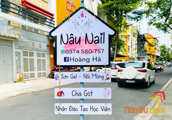 Tìm hiểu về biển vẫy nail đẹp