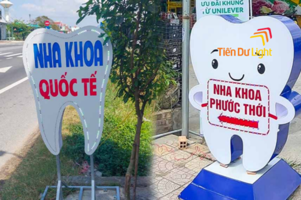 Biển vẫy nha khoa hình răng