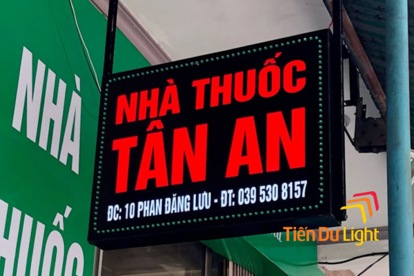 Mẫu biển quảng cáo quầy thuốc đẹp 