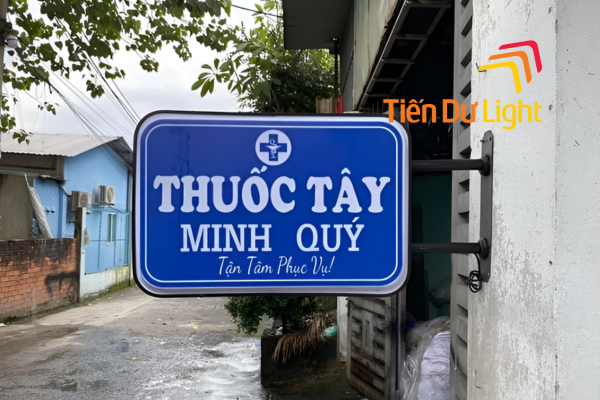 Mẫu bảng hiệu quầy thuốc tây đẹp 