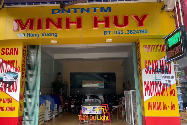 Mẫu biển quảng cáo photocopy 