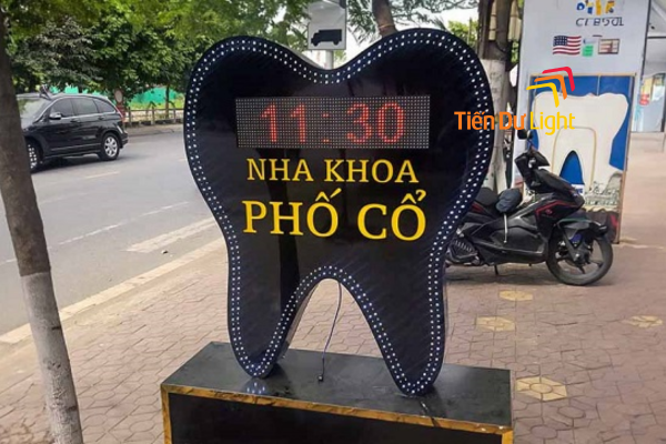 Mẫu biển quảng cáo răng hàm mặt