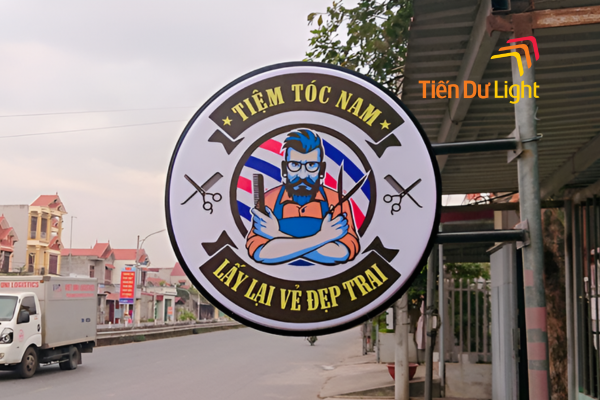 Biển vẫy cắt tóc nam