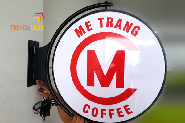 Biển vẫy mica hút nổi 