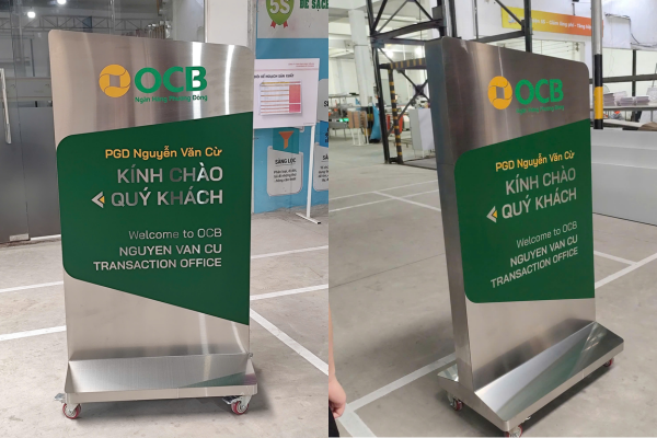 Biển chỉ dẫn inox
