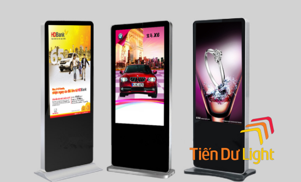 Standee điện tử ngày càng được ưa chuộng