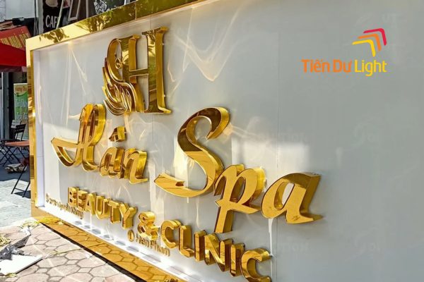 Có nhiều chất liệu cách làm bảng hiệu đẹp 