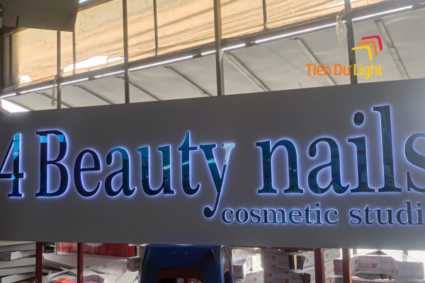 Chữ alu gương sang trọng đẳng cấp