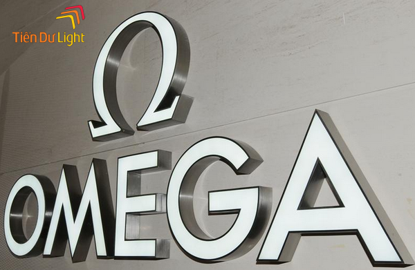 Chữ inox mặt mica đẹp, nổi bật