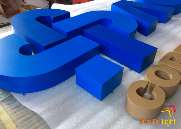 Các loại chữ inox sơn hấp nhiệt