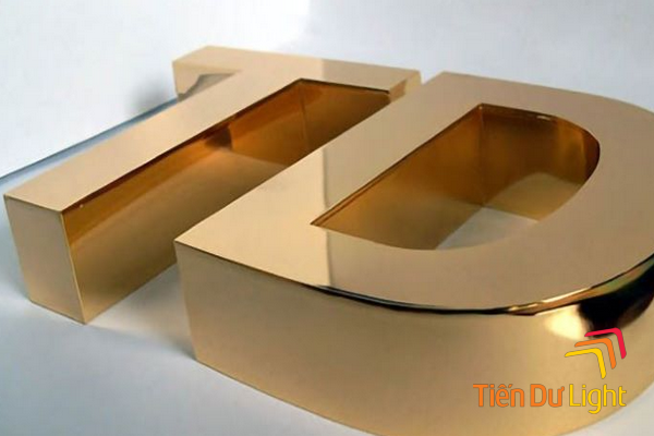 Tìm hiểu chi tiết về chữ inox vàng đồng