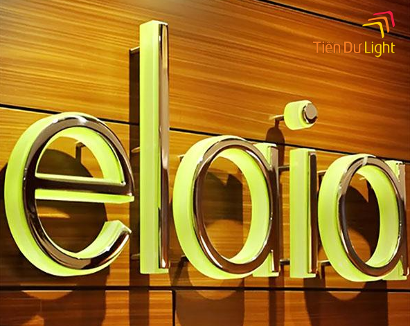 Chữ nổi 3D ứng dụng phổ biến trong làm biển bảng quảng cáo