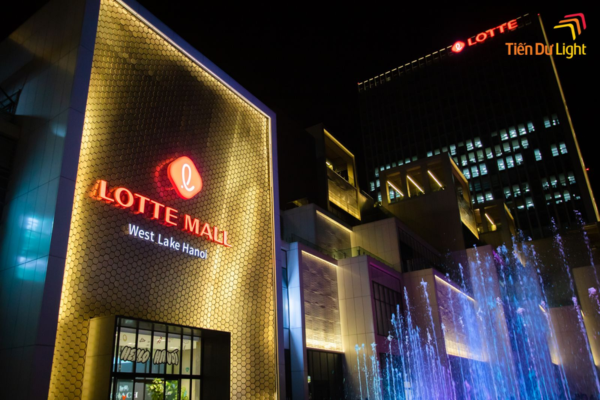 Chữ nổi led chiếu sáng thương hiệu nổi bật