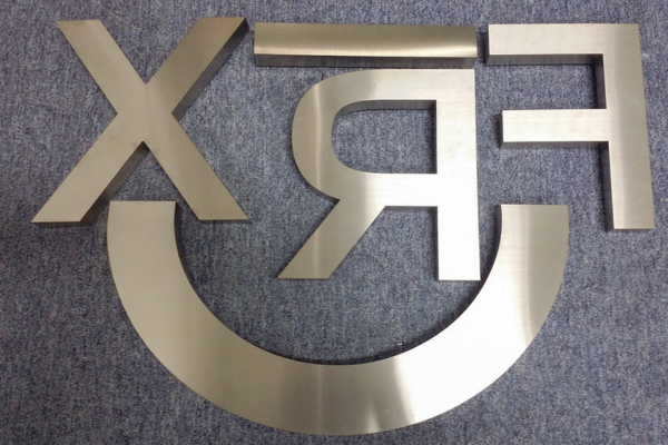 Mẫu chữ inox