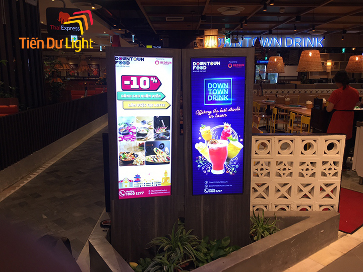 Tiến Dư chuyên sản xuất thi công biển quảng cáo chất lượng