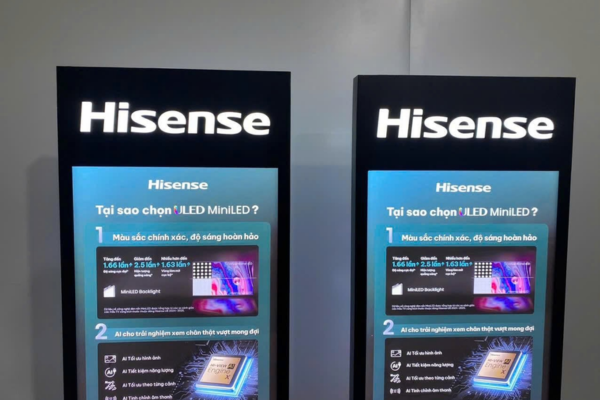 Hộp đèn in backlit hiện đại