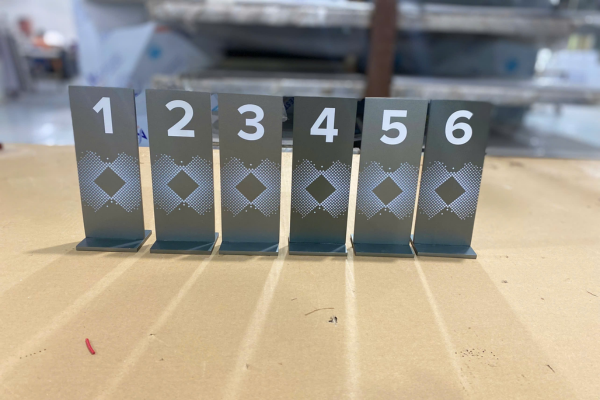 Biển số quầy ngân hàng