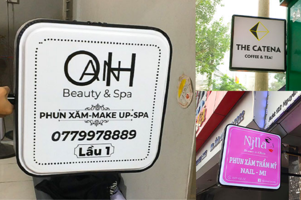 Biển vẫy chữ nhật đẹp