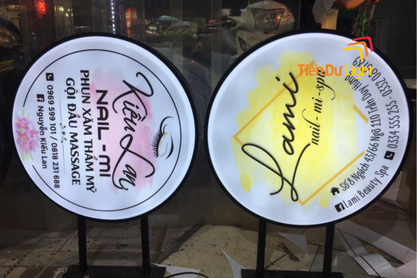 Biển vẫy tròn hút nổi