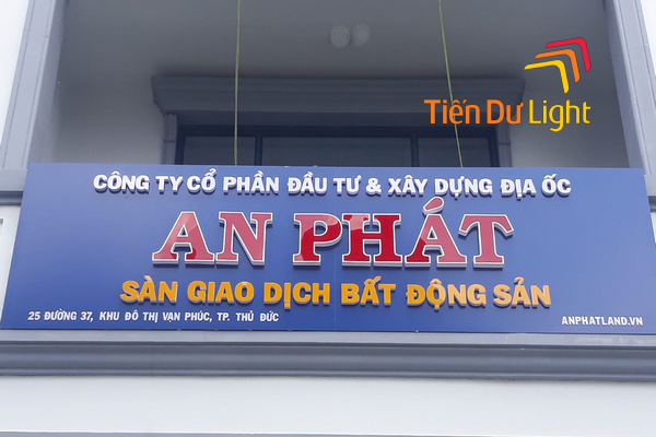 Làm bảng hiệu quảng cáo Thủ Đức chuyên nghiệp tại Tiến Dư Light